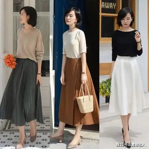 小个子女生法式轻熟风的早秋时尚穿搭,温柔优雅又精致浪漫,彰显独特女人味
