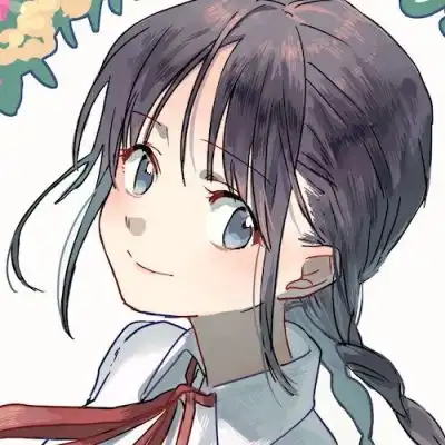 可爱卡通女孩头像,卡哇伊的萌萌的女孩子
