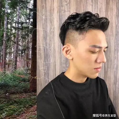 男生小狼尾发型即将流行,今年这样剪发型,时尚,个性,帅气
