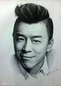 明星的素描水彩工笔画你能一眼认出来吗zt
