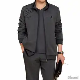 春秋季都能穿的男士运动套装,这十款尤其适合中老年穿,真显帅气
