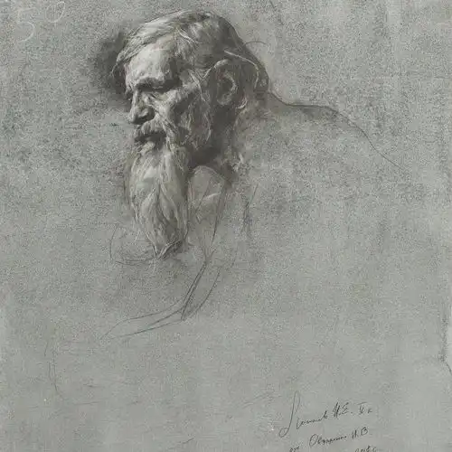 俄罗斯画家伊凡洛根诺夫素描写生作品选
