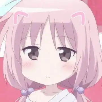 呆萌二次元女生动漫头像
