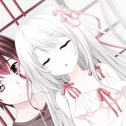 动漫情侣头像改变我的是心爱的你
