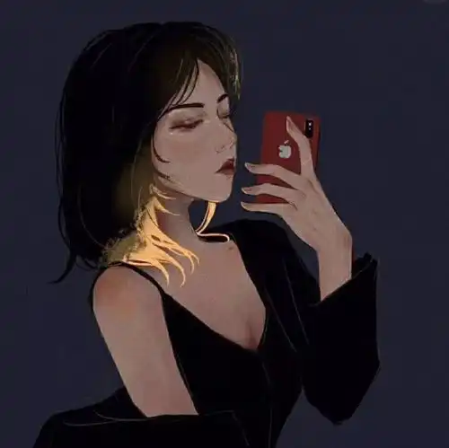 抖音超a漫画男女头像

