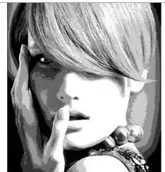 我在一期上看到一些欧美歌手的黑白头像,风格类似炭笔手绘,但十分逼真,请问这类头像是如何制作的
