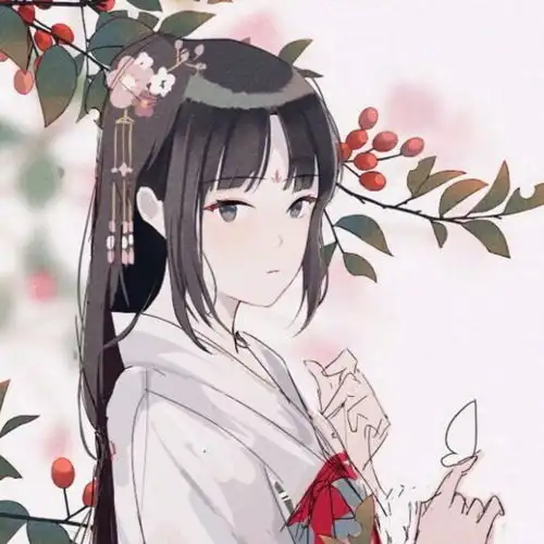 古风动漫女头像图片
