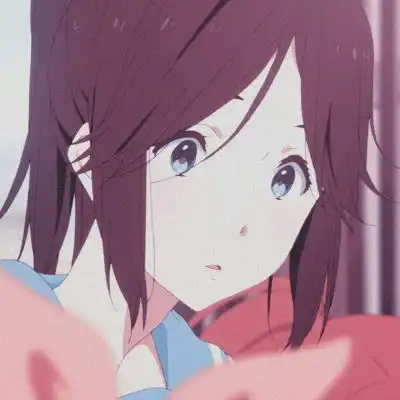 女生动漫粉嫩闺蜜头像念七

