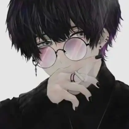 好看高清动漫男生头像,帅哥凝眸温暖我心
