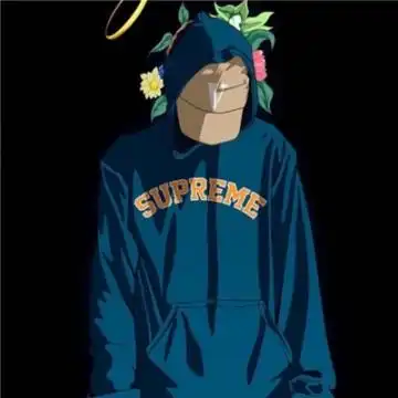 2019最潮男生动漫头像超酷欧美风戴帽子不露脸男动漫头像
