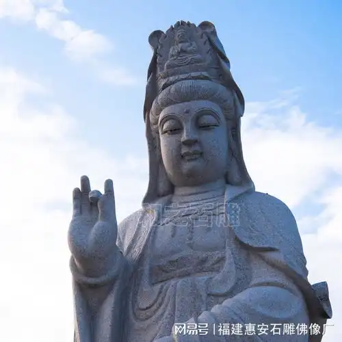 一尊栩栩如生的石雕观音像,造价一定不菲,为什么
