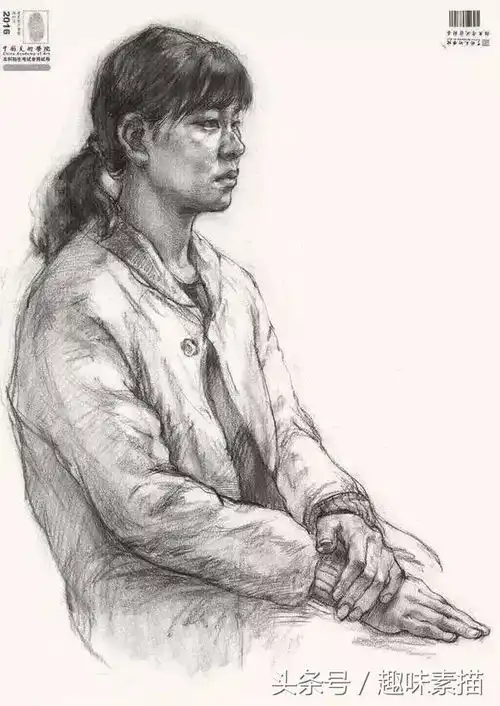 联考素描头像得高分的5个要点
