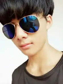 现在高中生男流行中分,请问一下我合适吗
