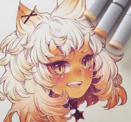 十二星座拟人头像,不同颜色的美女萌妹,哪个颜色属于你的星座
