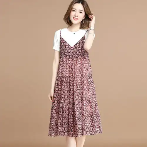 35岁女人穿连衣裙,时髦气质又遮肉显瘦
