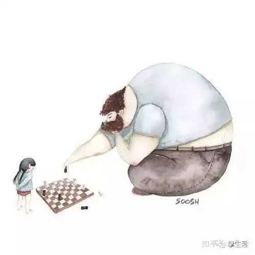 法国画家soosh的父女系列漫画,感动了无数人
