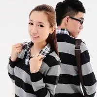 穿毛衣的情侣头像微信头像图片大全
