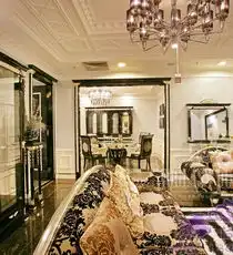 当代万国城三居室,当代万国城欧美风情256平米三居室装修设计图片搜房装修设计网
