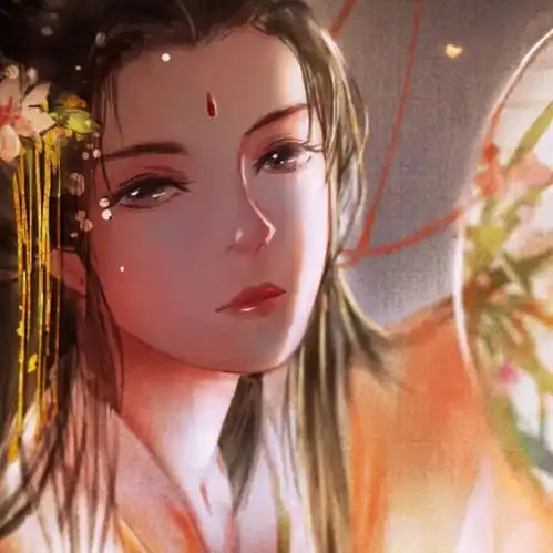精致古风女头
