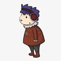 戴着耳机听歌的小男孩图片素材其他格式下载动漫人物大全
