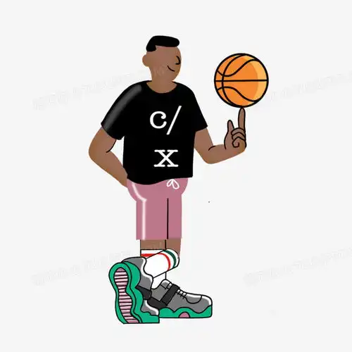 打篮球的男生的主题元素插画png图片素材免费下载元素png20002000像素
