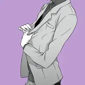 动漫半身男生头像
