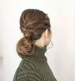 做女神从发型开始,慵懒雅致女神系编发了解下,气质高八度
