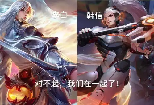 王者荣耀李白和韩信出柜这是什么操作
