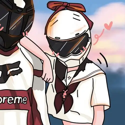 超甜微信头像一人一半˙˙
