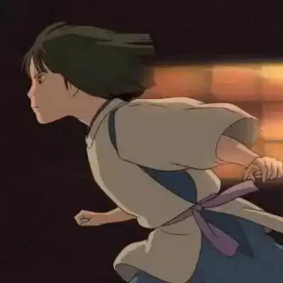 千与千寻情侣头像一对两张宫崎骏情侣头像一对分开
