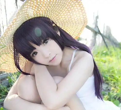 这女孩模仿的是哪个动漫的女主角
