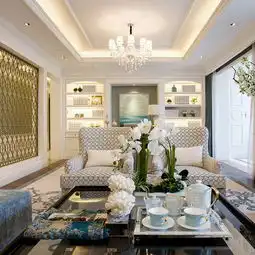 东方普罗旺斯浪漫田园装修案例
