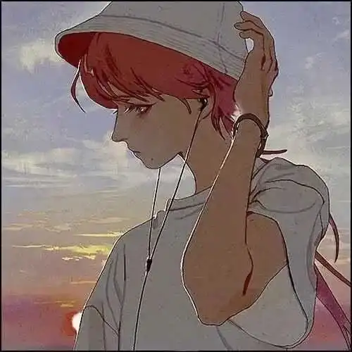 有关爱情的温柔的文案和动漫男生头像
