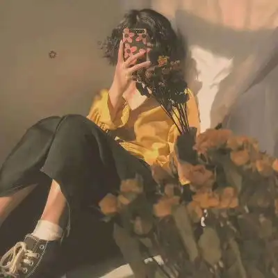 丧丧的头像女生霸气图片黑暗丧风格头像酷女系列
