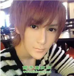 2012男生染发颜色与流行发型
