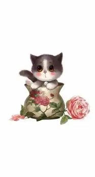 超软超q的猫来自lamiana的图片分享堆糖网
