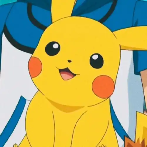 卡通头像皮卡皮卡丘
