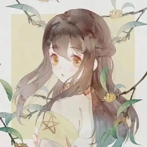 动漫古风头像把酒祝东风,且祝山河与共的从容
