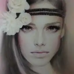 彩铅美女肖像画,你一定会喜欢
