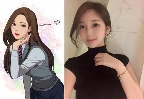 看见有人说韩国那位美女漫画家,其实这两位中日漫画家也是大美女
