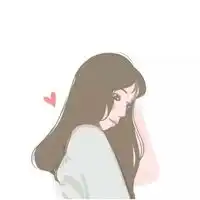 情侣头像女生长发一对好看长头发情头一对两张
