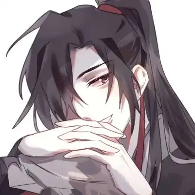奶酪古风动漫手绘男生头像
