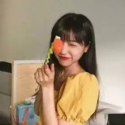 微笑女生头像治愈系女生笑容图片
