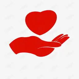 扁平立体手捧爱心素材图片免费下载高清psd千库网图片编号9898332
