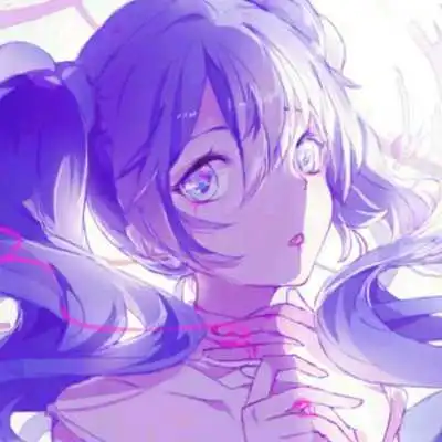 漂亮二次元女生头像
