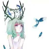 动漫女孩图片唯美森系动漫女生森系唯美图片
