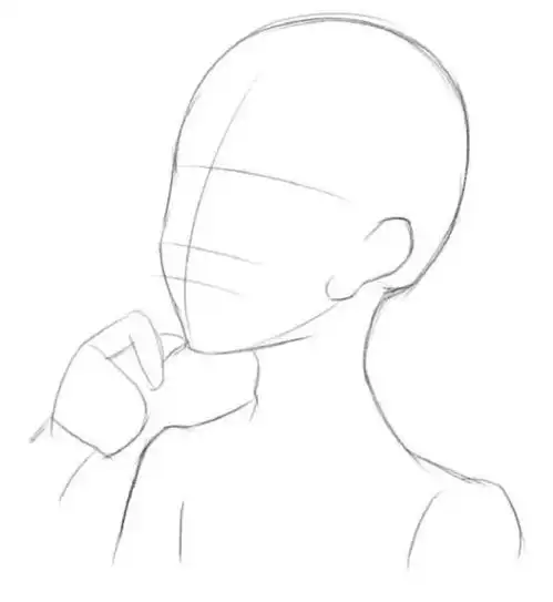 二次元教程教你画两种动漫里常见又好看的发型
