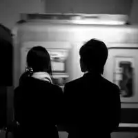 欧美很真实的那种黑白肖像摄影图片
