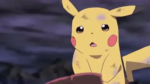 精灵宝可梦小智为保护皮卡丘而牺牲,伤心的皮卡丘释放出全力
