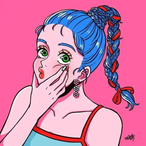 动漫头像宇宙热恋期
